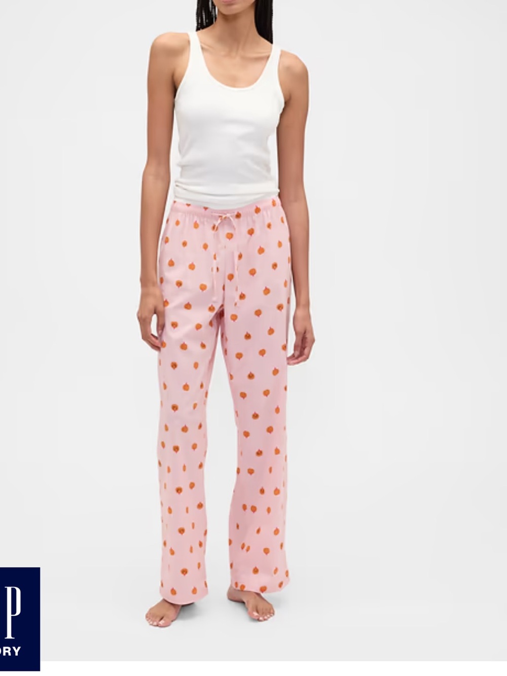 🎃Gap Women's Pink “Pumpkin” Pajama Pants🎃